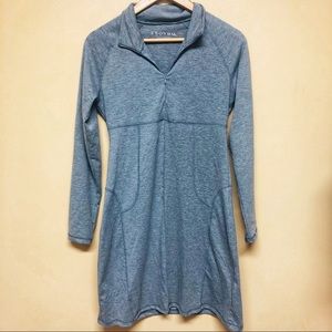 Soybu grey long sleeve dress